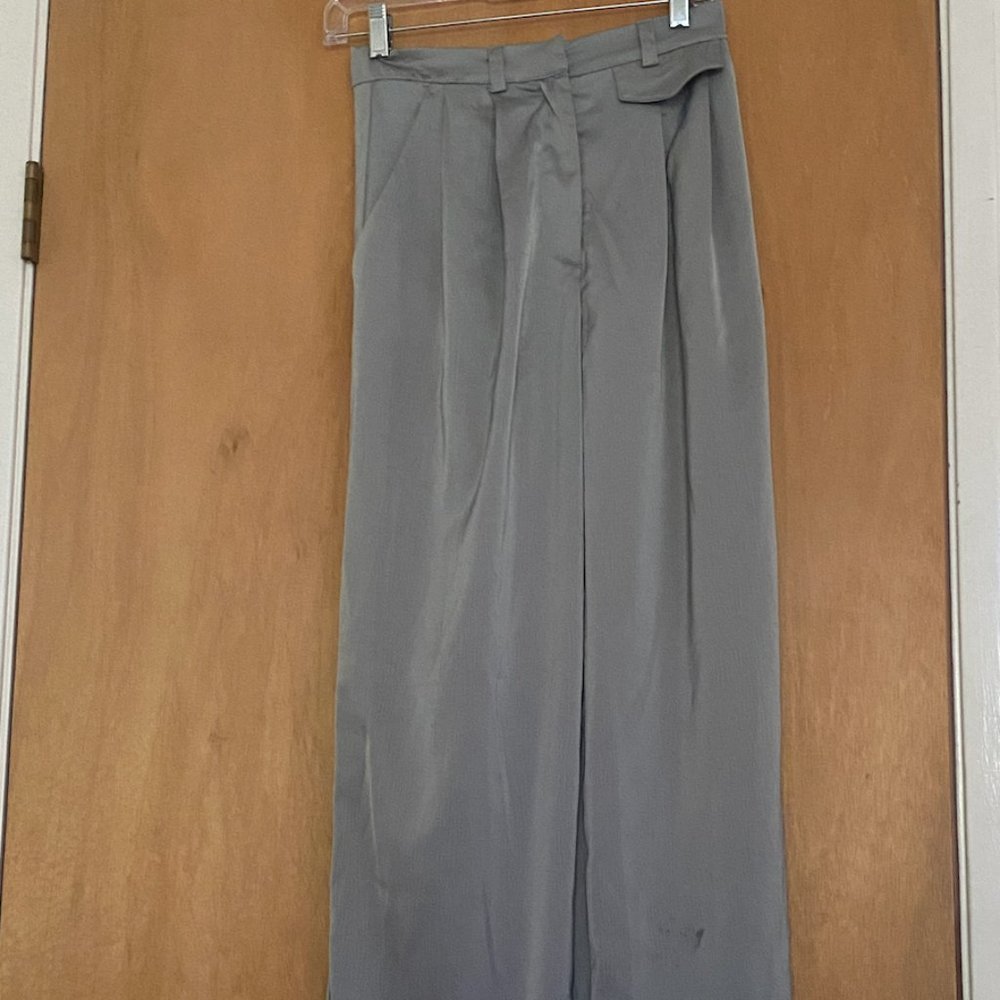 Women's High-Rise Wide-Leg Pants
